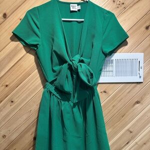 Princess Polly Emerald Green Romper